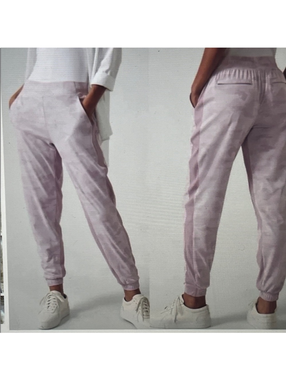 Athleta Pastel Lilac Jogger Pants
